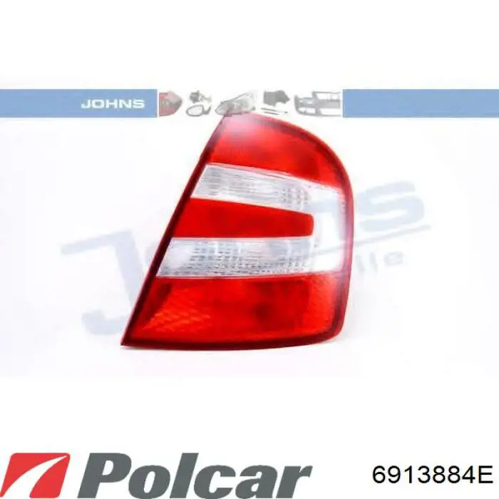 Фонарь задний правый VAG 6Y6945112CREF цена, от 30.79 USD