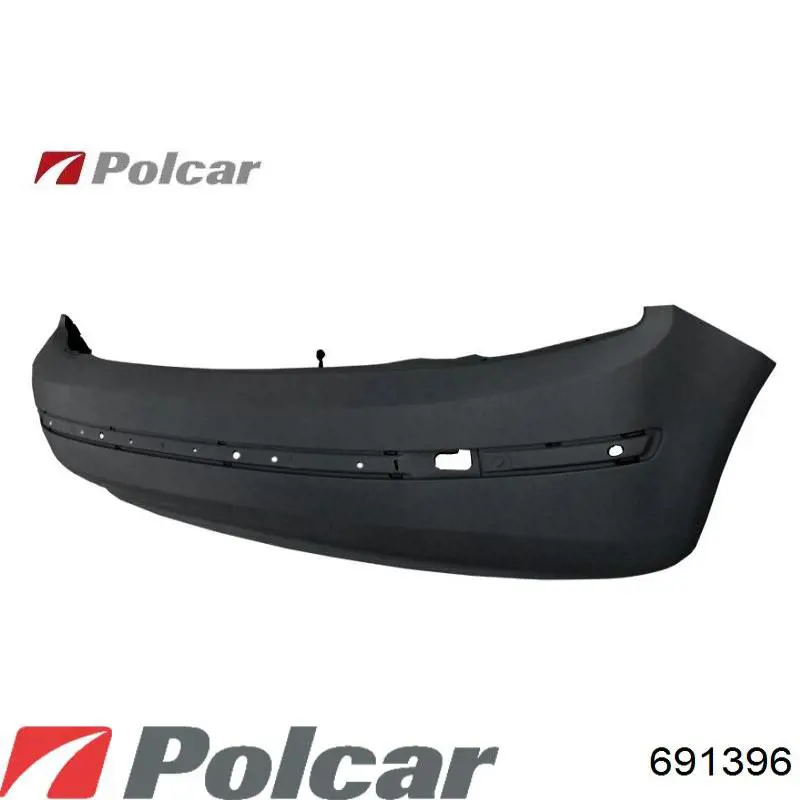 691396 Polcar Задний бампер