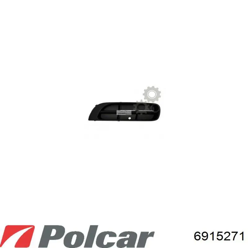 6915271 Polcar Заглушка противотуманок, левая