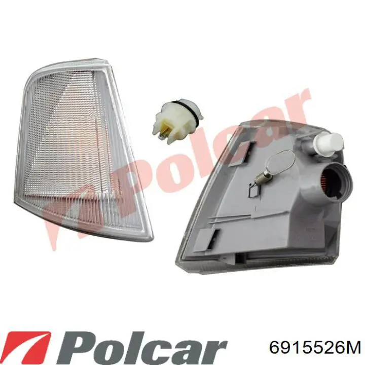 Правое зеркало 6915526M Polcar