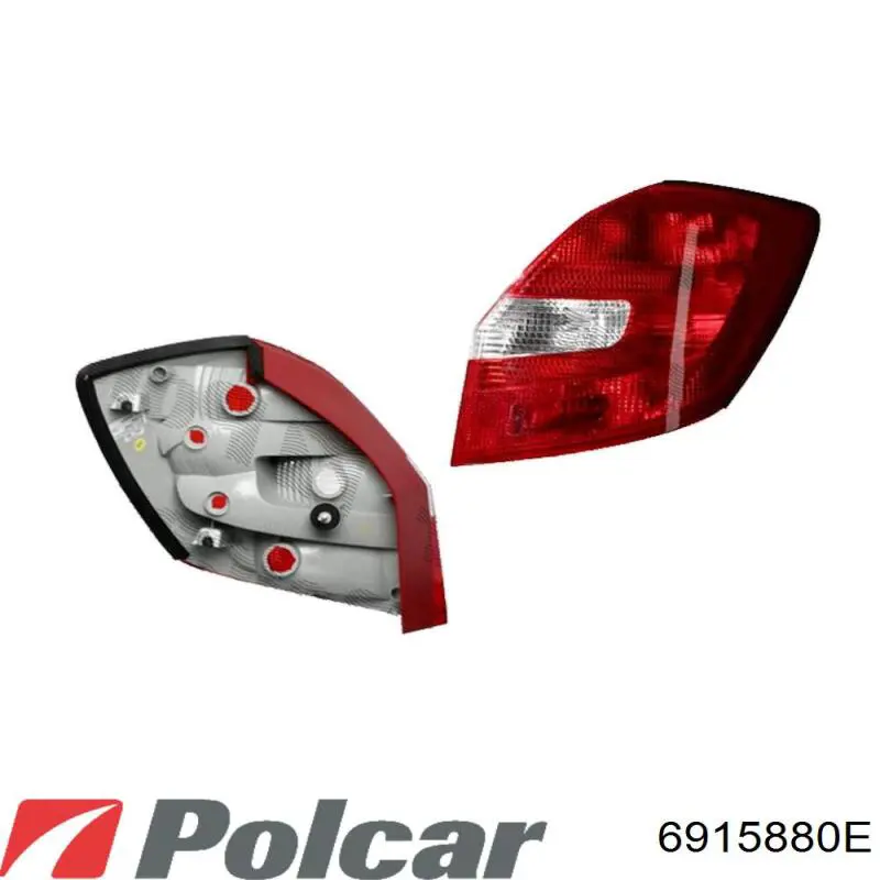 Задний фонарь 6915880E Polcar