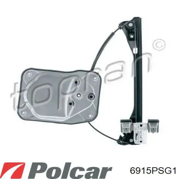 6915PSG1 Polcar механизм стеклоподъемника двери передней левой