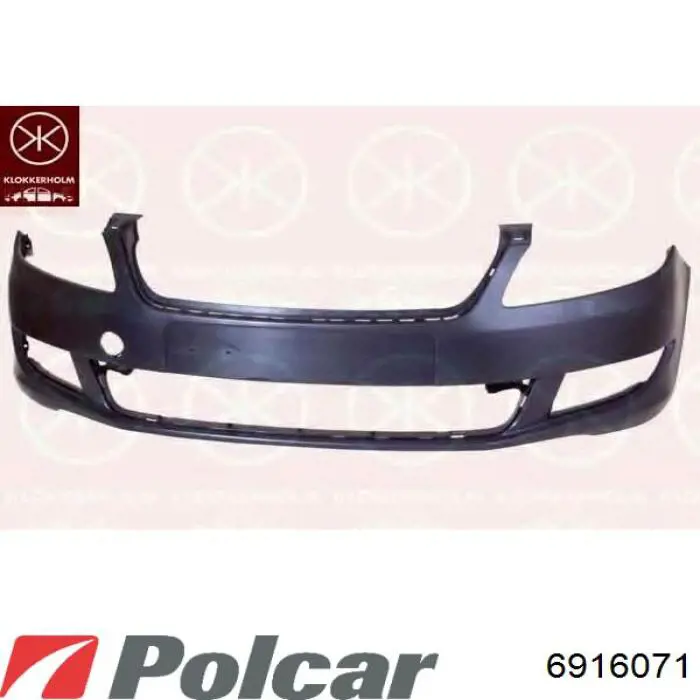 6916071 Polcar передний бампер