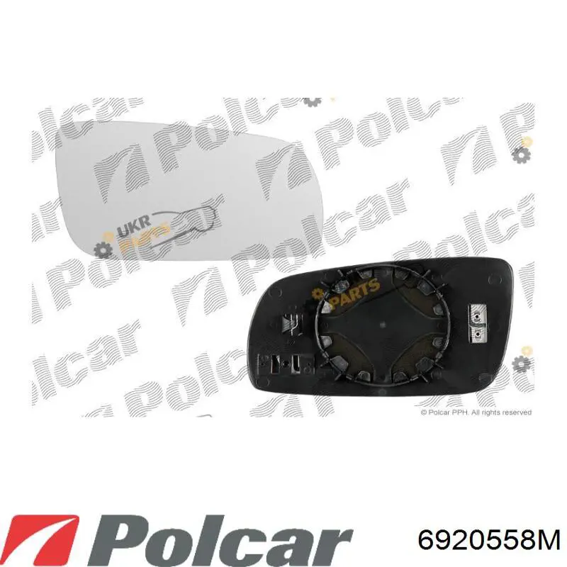 Стекло зеркала заднего вида, правого SPJ L0178 цена, от 8.87 USD