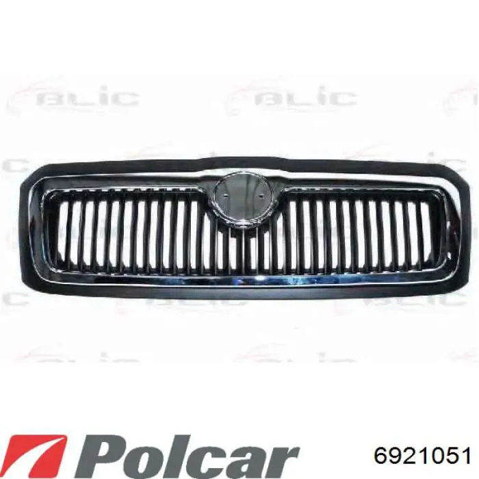 Облицовка радиатора Polcar 6921051 цена, от 21.08 USD