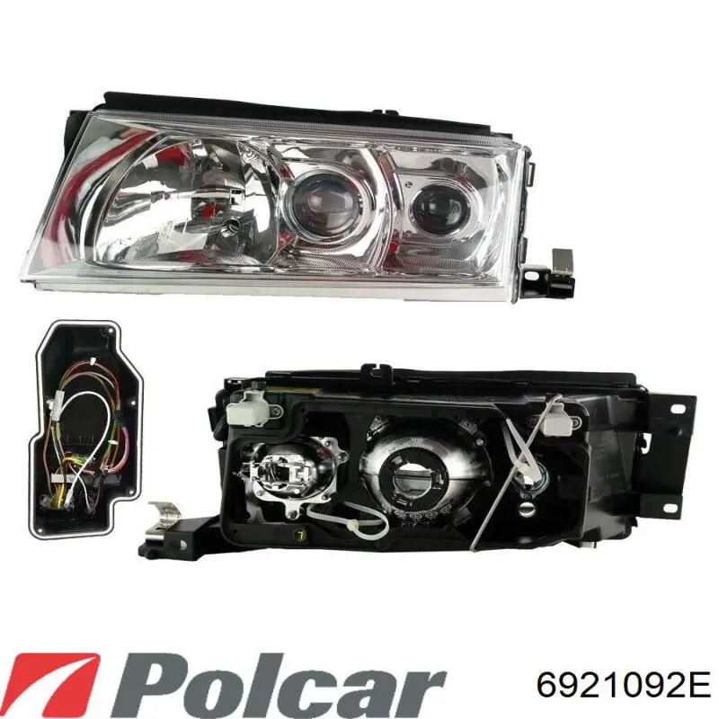6921092E Polcar Фара