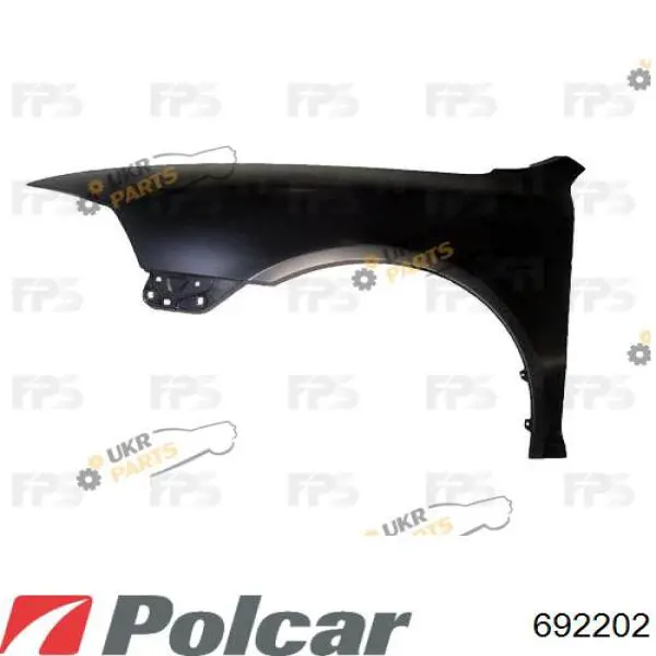 Купить 692202 Polcar Крыло переднее правое