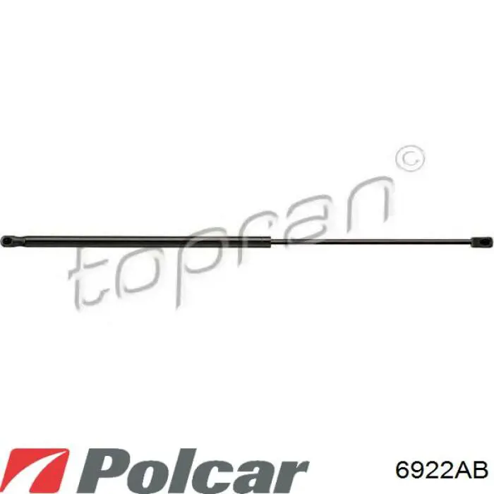 6922AB Polcar Амортизатор крышки багажника