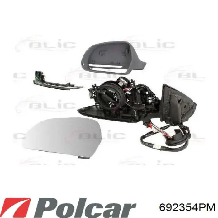 692354PM Polcar Левое боковое зеркало