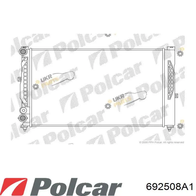 692508A1 Polcar радиатор