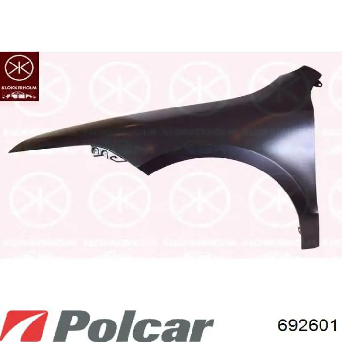 Купить 692601 Polcar Крыло переднее левое