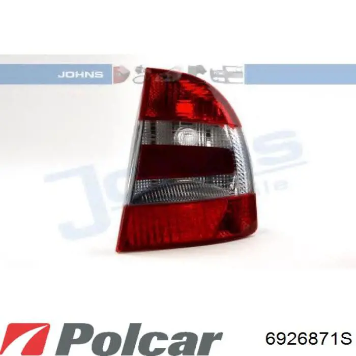 Фонарь задний левый внутренний 6926871S Polcar