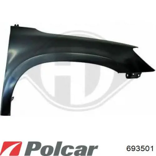Крыло переднее левое FPS FP6413311 цена, от 51.11 USD