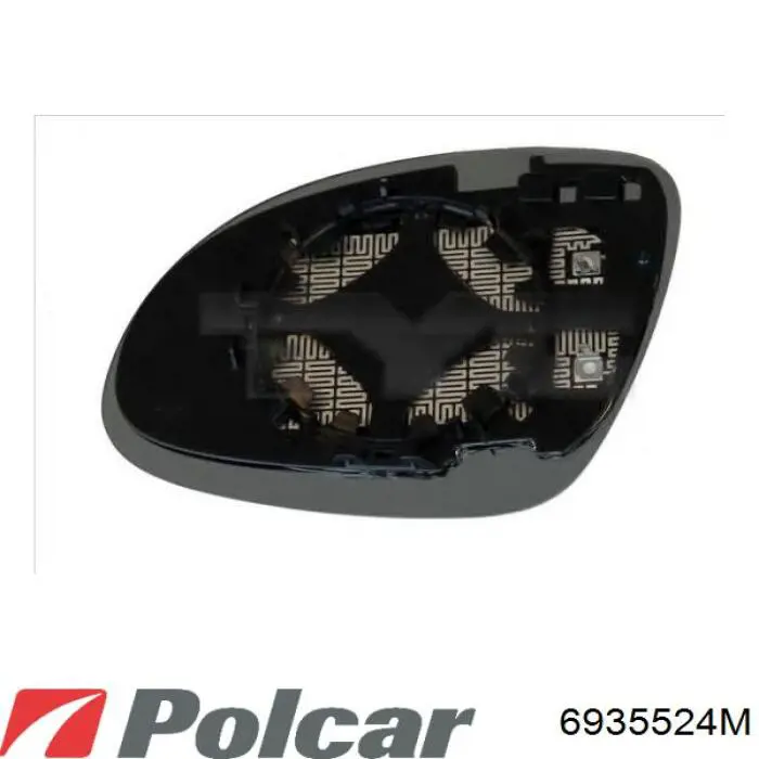 6935524M Polcar Зеркало заднего вида правое