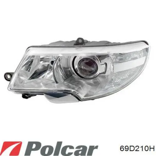 Luz direita para Skoda SuperB (3V3)