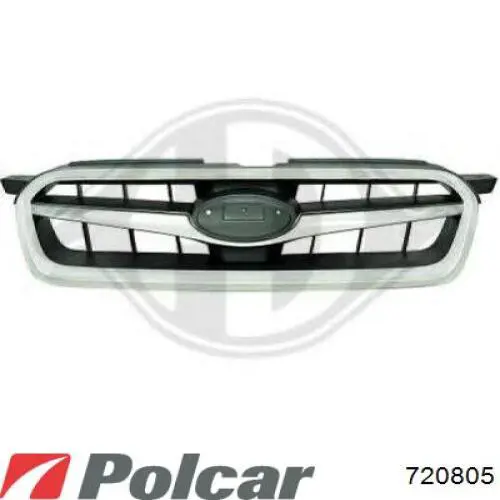 720805 Polcar Решетка радиатора