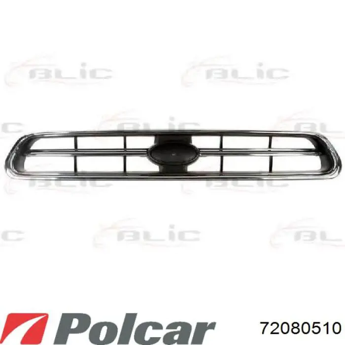 Облицовка радиатора Polcar 72080510 цена, от 78.60 USD