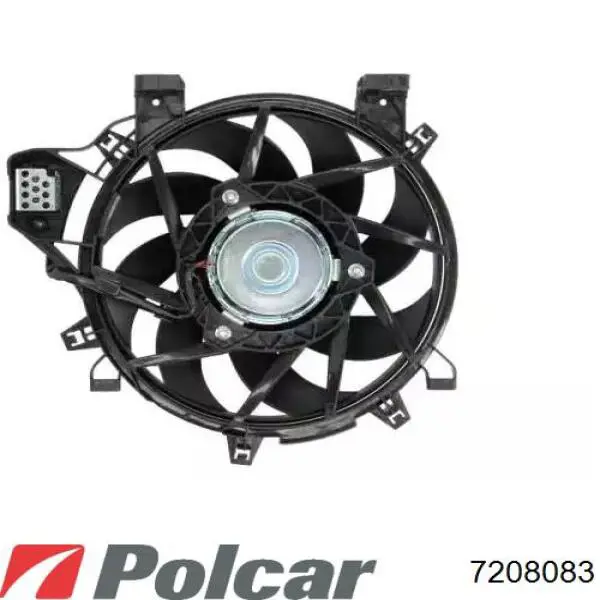 Радиатор 7208083 Polcar