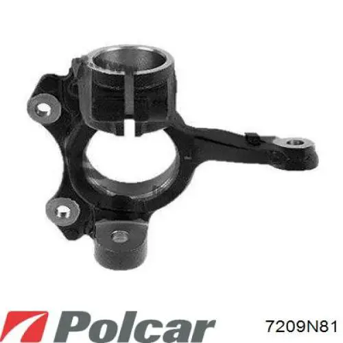 7209N81 Polcar Радиатор отопителя салона