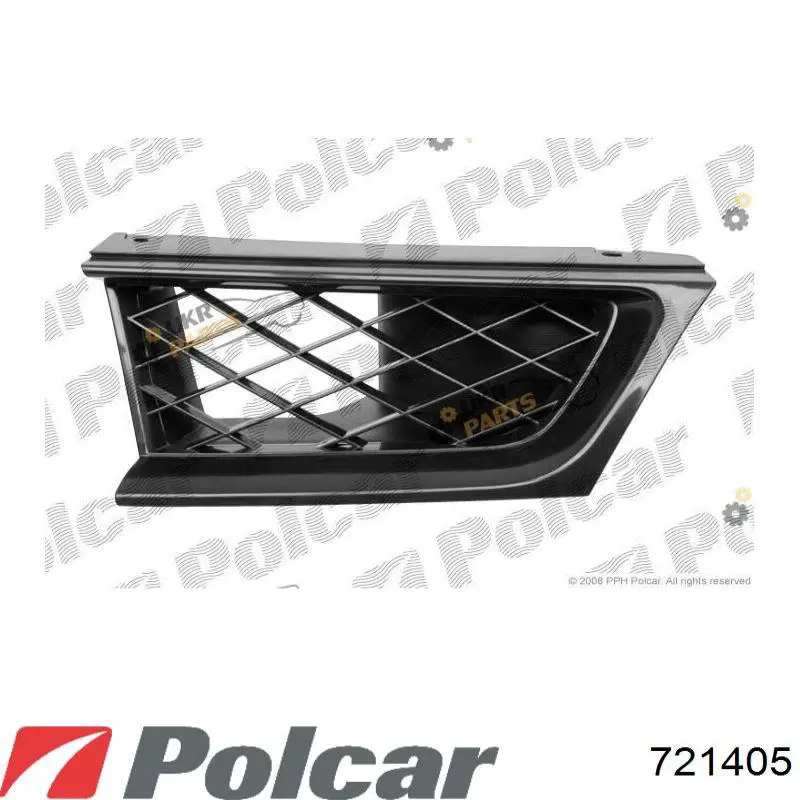 Купить 721405 Polcar Решетка радиатора