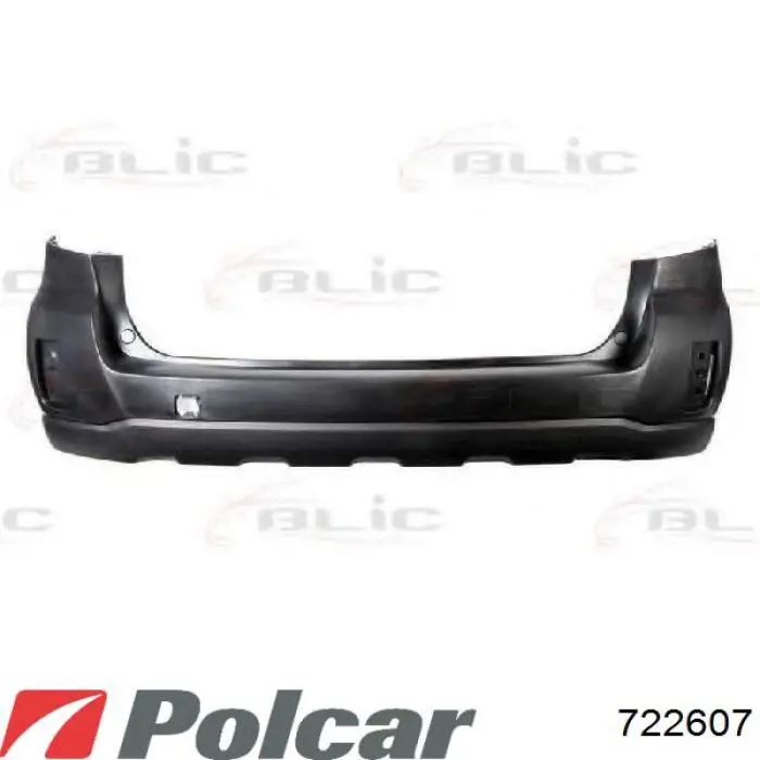 722607 Polcar Бампер передний в сборе