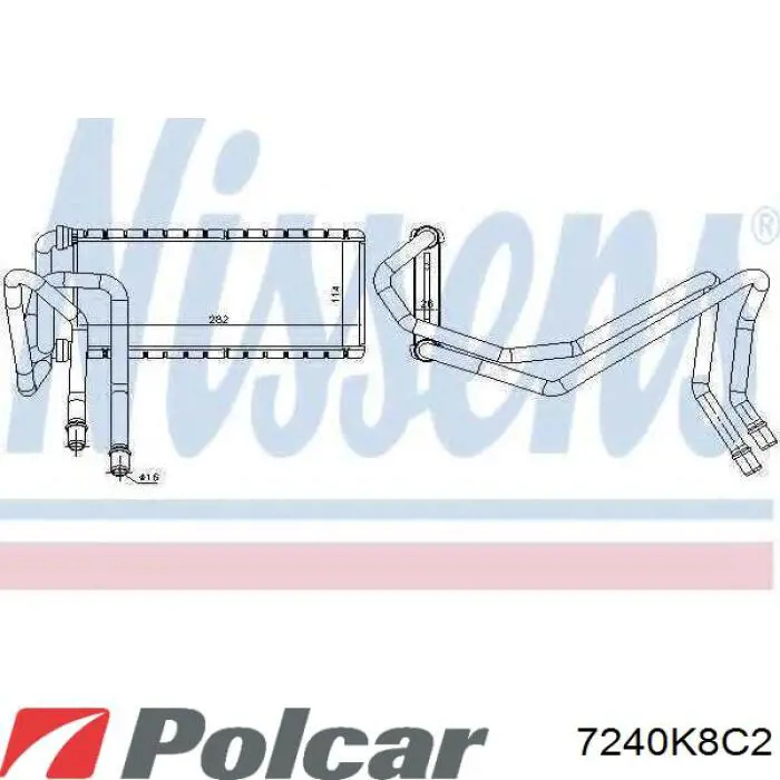 7240K8C2 Polcar Конденсатор