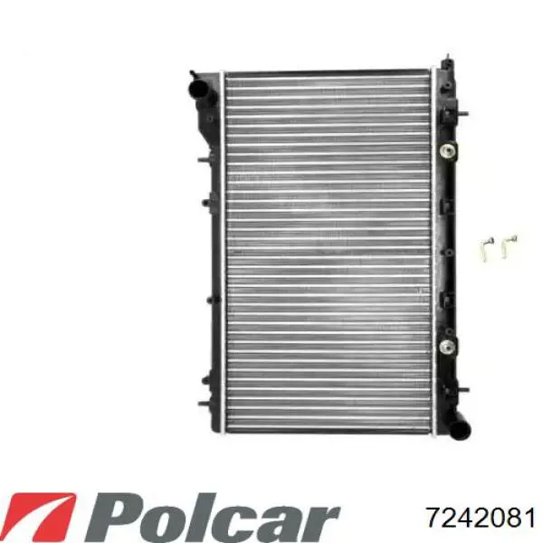 7242081 Polcar радиатор