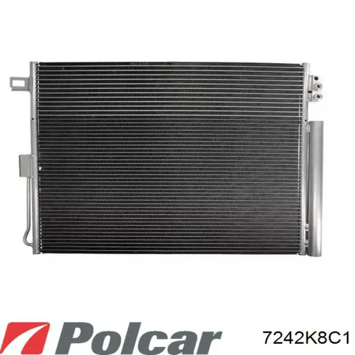 Конденсатор кондиционера Polcar 7242K8C1 цена, от 60.33 USD