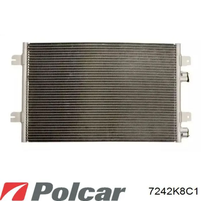 Купить 7242K8C1 Polcar Радиатор системы охлаждения кондиционера