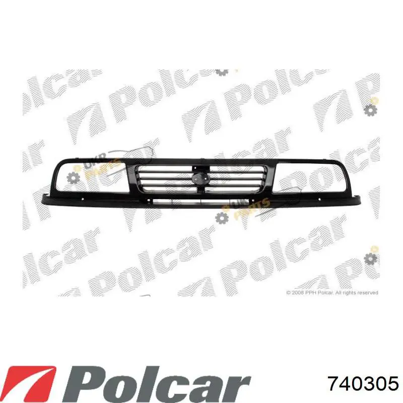 Облицовка радиатора Polcar 740305 цена, от 33.17 USD