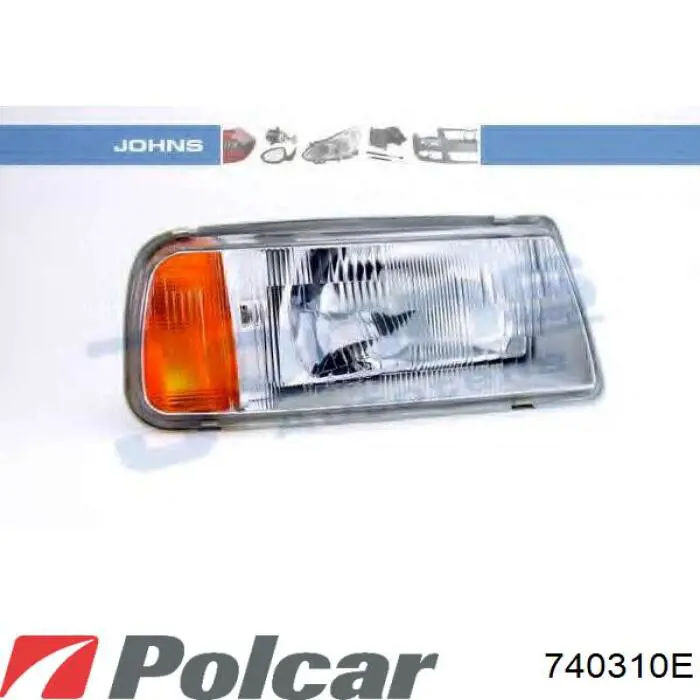 Фара правая 740310E Polcar