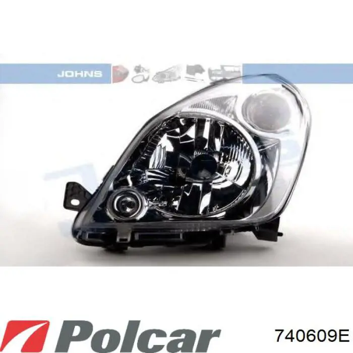 Левая фара 043676 VALEO