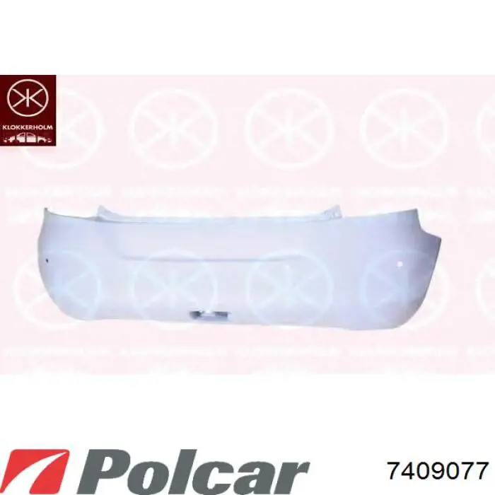 Передний бампер 7409077 Polcar
