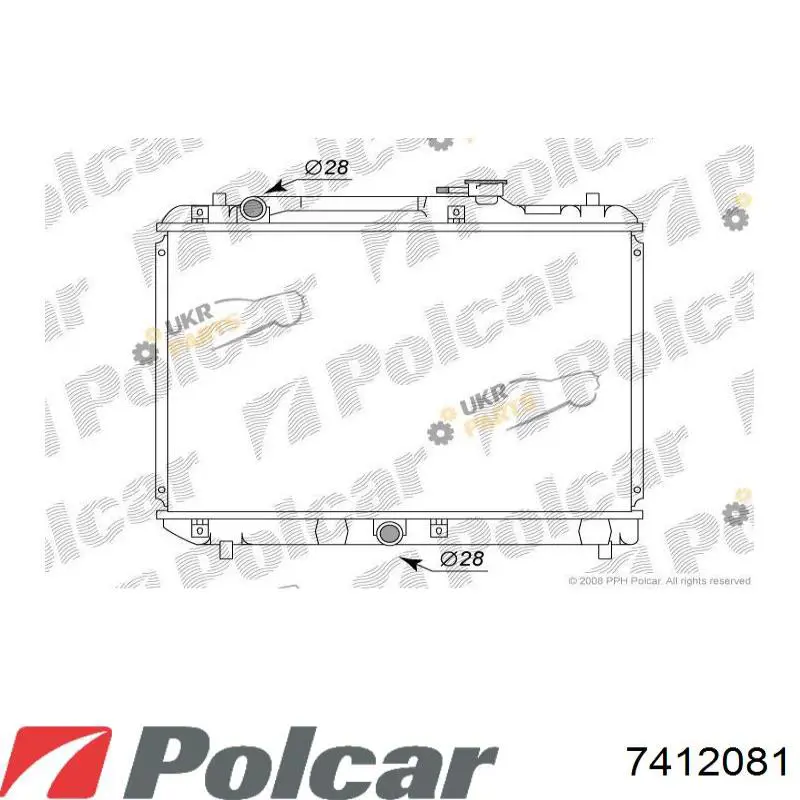 Радиатор CR743000S Mahle Original