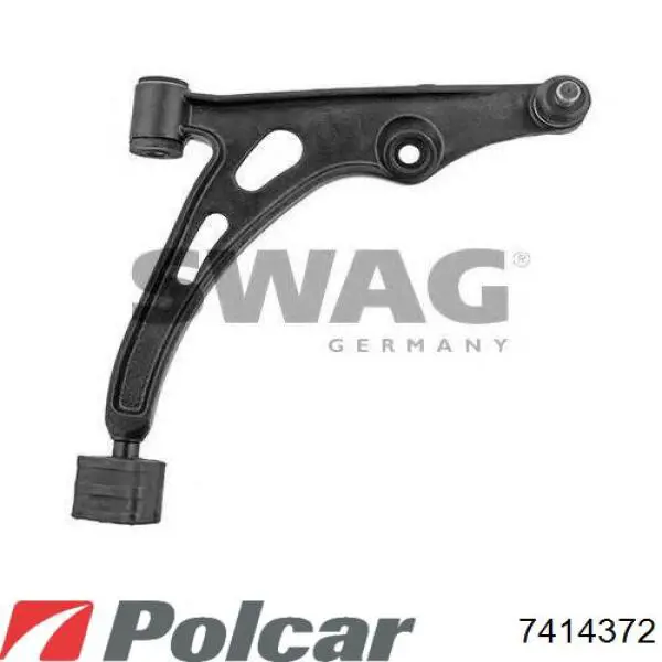 Левый рычаг передней нижней подвески Polcar 7414372 цена, от 28.05 USD