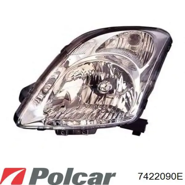 Фара левая 7422090E Polcar