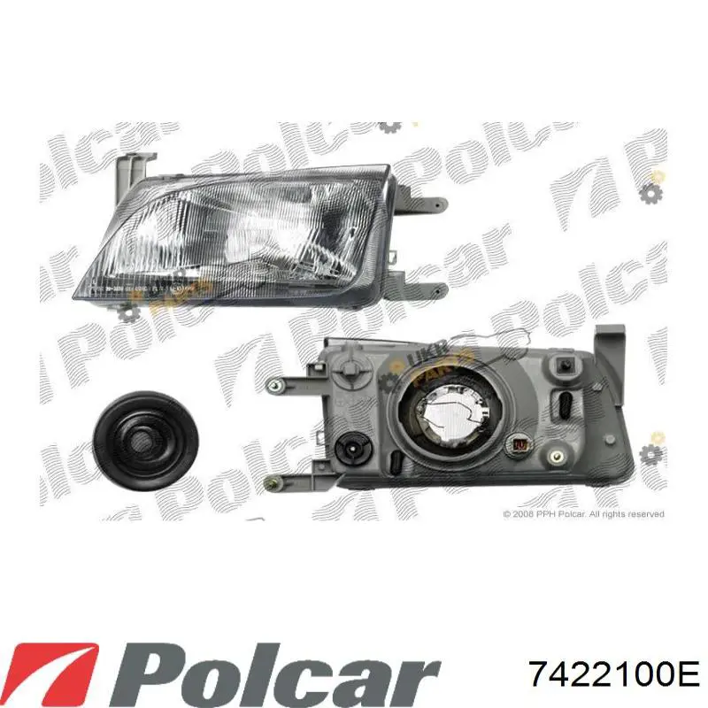 Фара правая 3512180EC0OS Subaru