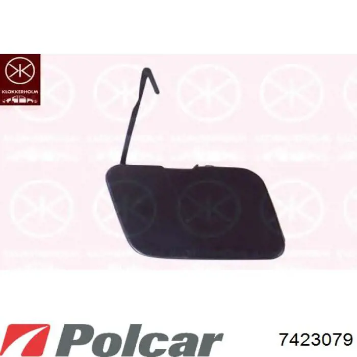 Заглушка буксировочного крюка 7423079 Polcar