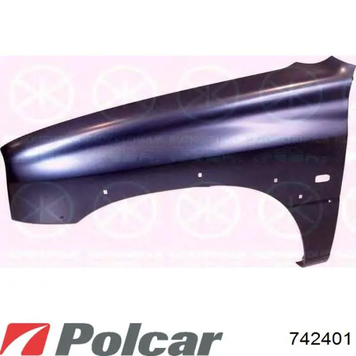Крыло переднее левое Polcar 742401 цена, от 38.82 USD