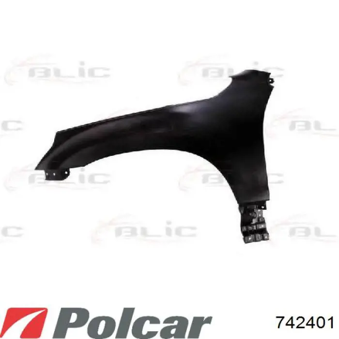 Купить 742401 Polcar Крыло переднее левое