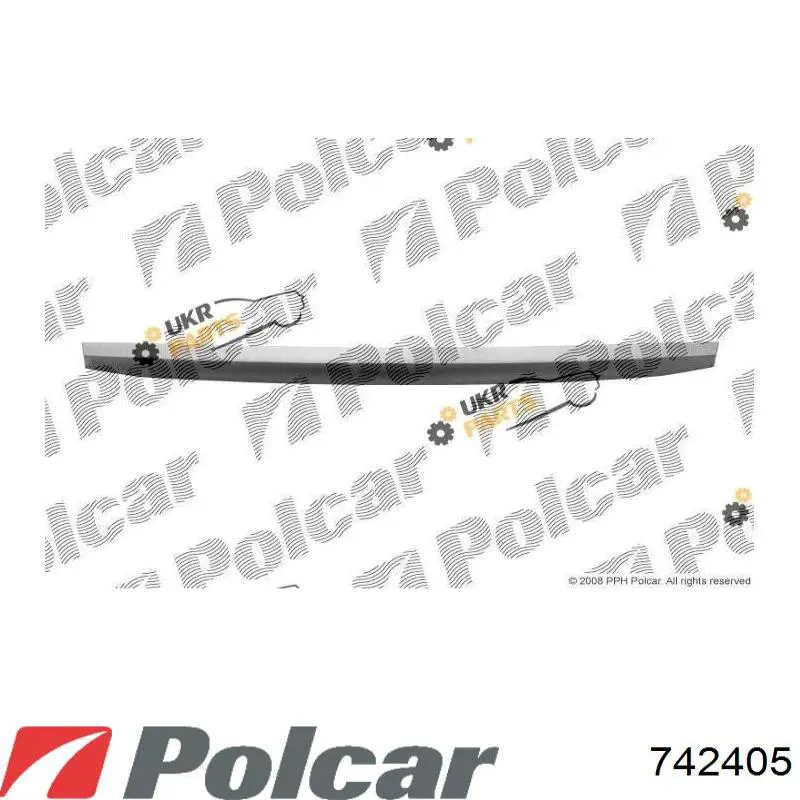 742405 Polcar решетка радиатора
