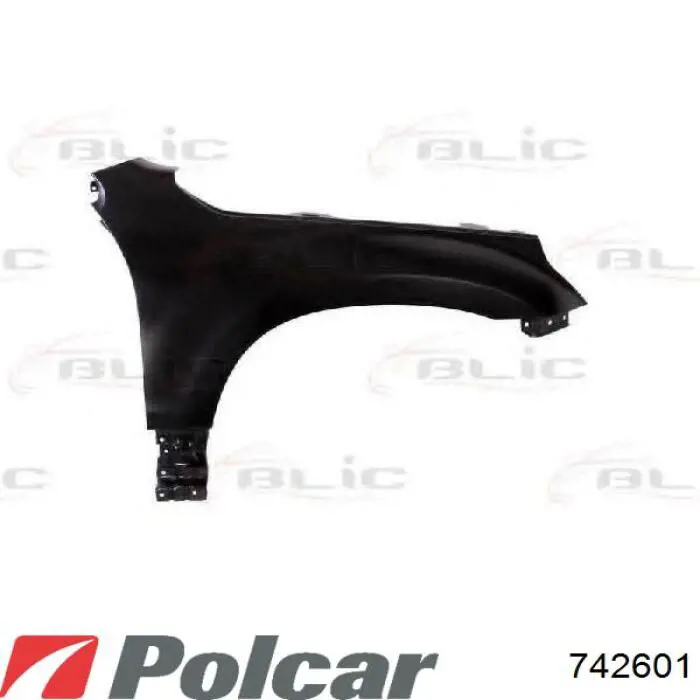 Купить 742601 Polcar Крыло переднее левое