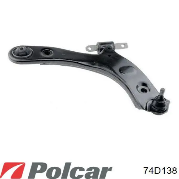 Правый рычаг передней нижней подвески Polcar 74D138 цена, от 67.76 USD