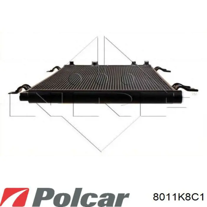 Радиатор кондиционера 8011K8C1 Polcar