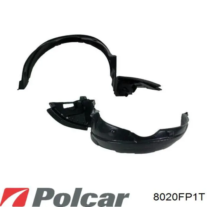 Правый подкрылок переднего крыла Polcar 8020FP1T цена, от 12.00 USD