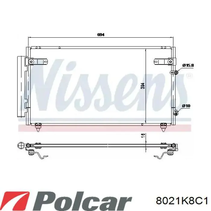 8021K8C1 Polcar Конденсатор
