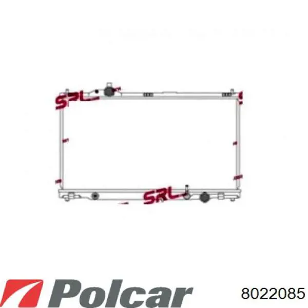 Радиатор охлаждения Denso DRM50095