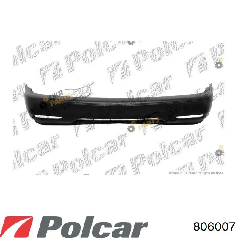 Передний бампер 806007 Polcar