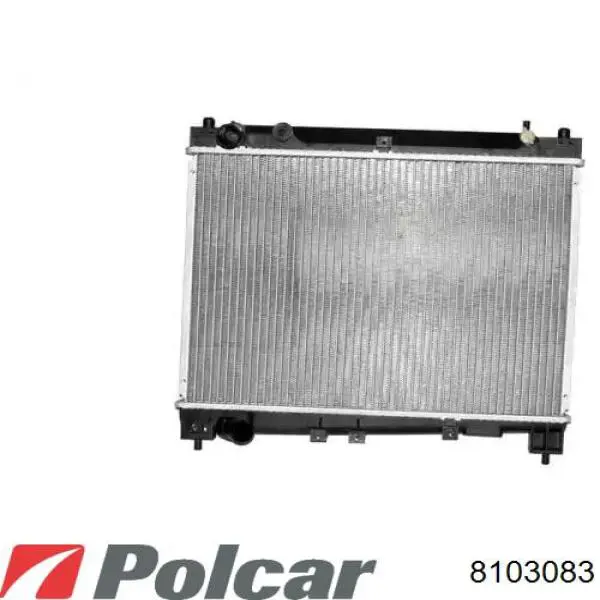 Радиатор 8103083 Polcar