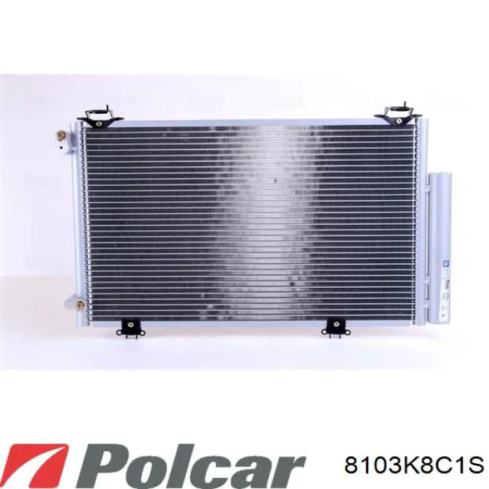 8103K8C1S Polcar радиатор кондиционера